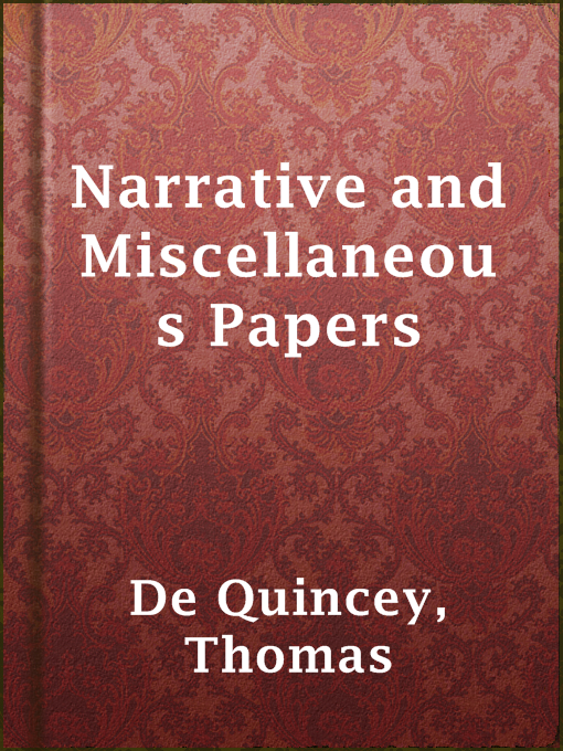 Imagen de portada para Narrative and Miscellaneous Papers
